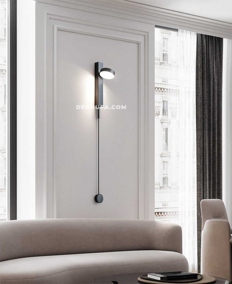 Đèn tường hiện đại NTR514 đen - Ảnh 3