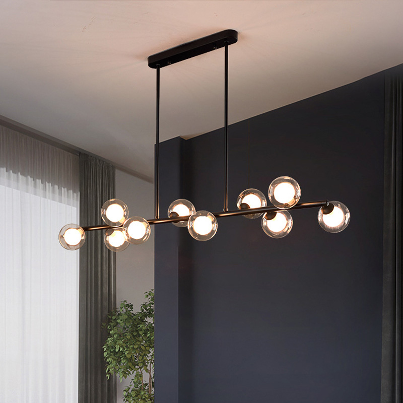 Đèn thả thủy tinh hiện đại HF2135/8 - Ảnh 2