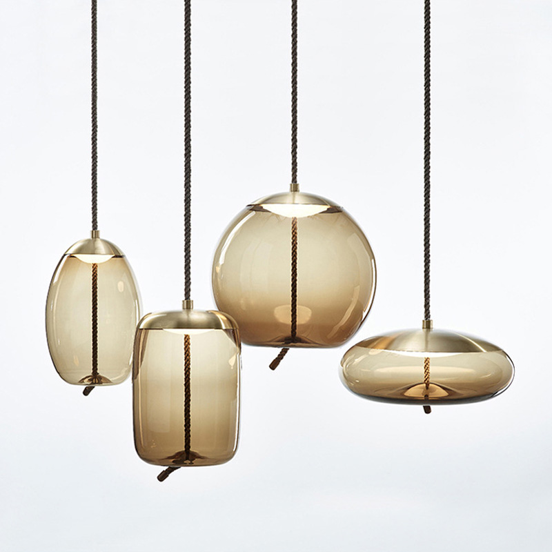 Đèn thả trang trí thủy tinh cao cấp HF2146/1