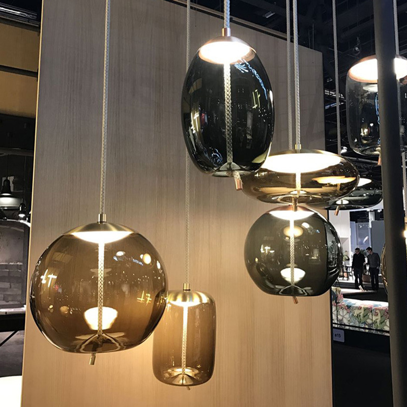 Đèn thả trang trí thủy tinh cao cấp HF2146/1