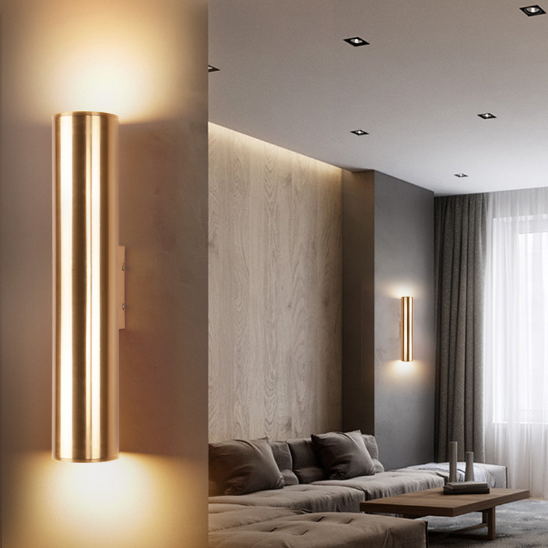 Đèn hắt tường xi vàng cao cấp HF2235