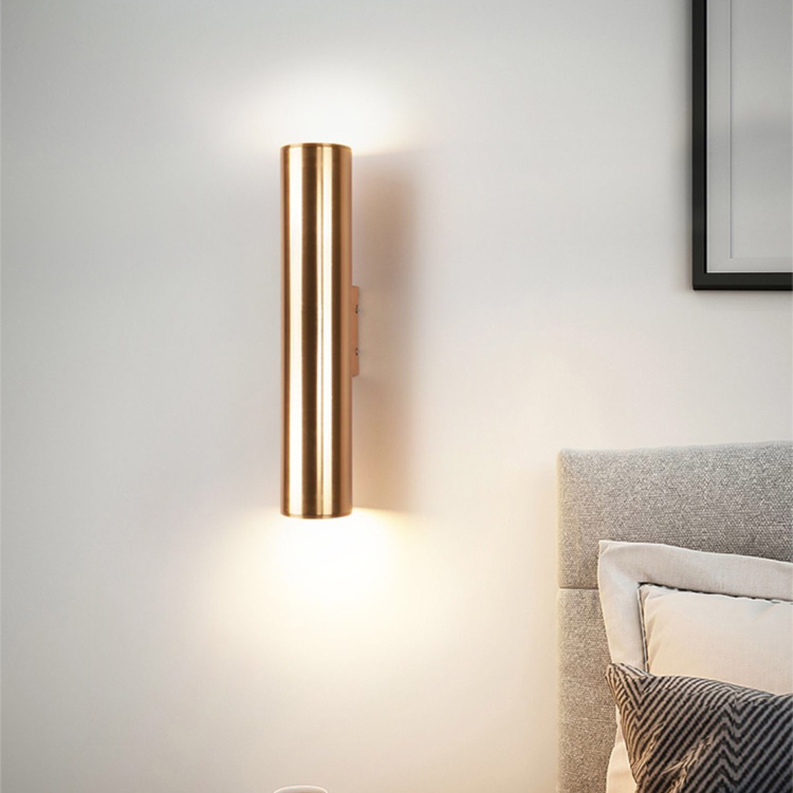 Đèn hắt tường xi vàng cao cấp HF2235