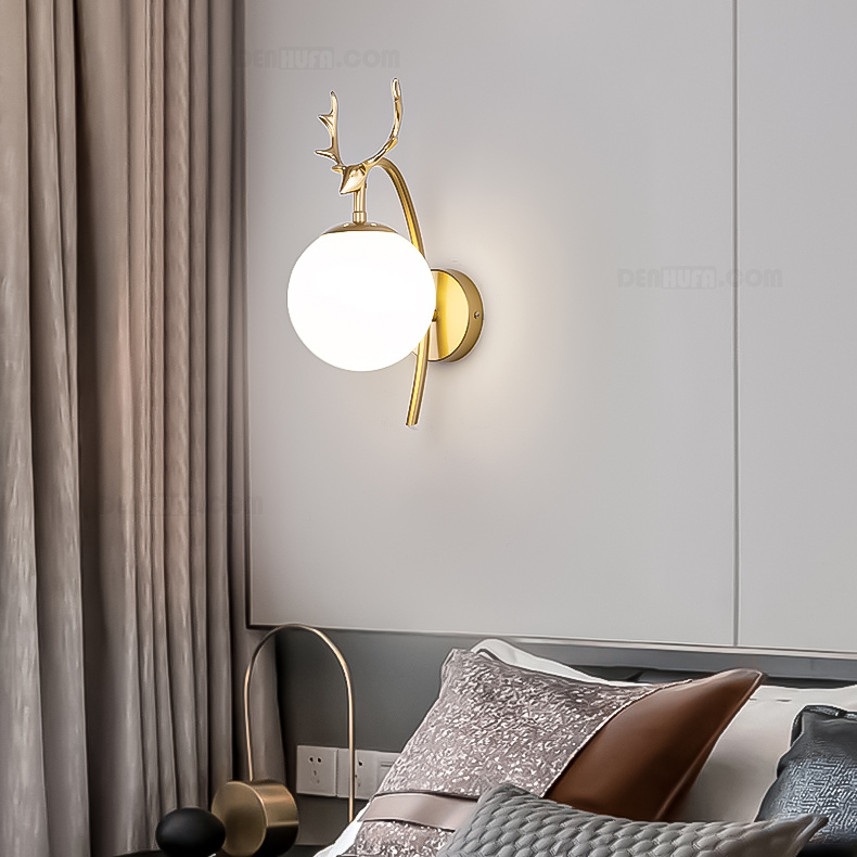 Đèn tường trang trí đầu hươu HF2339