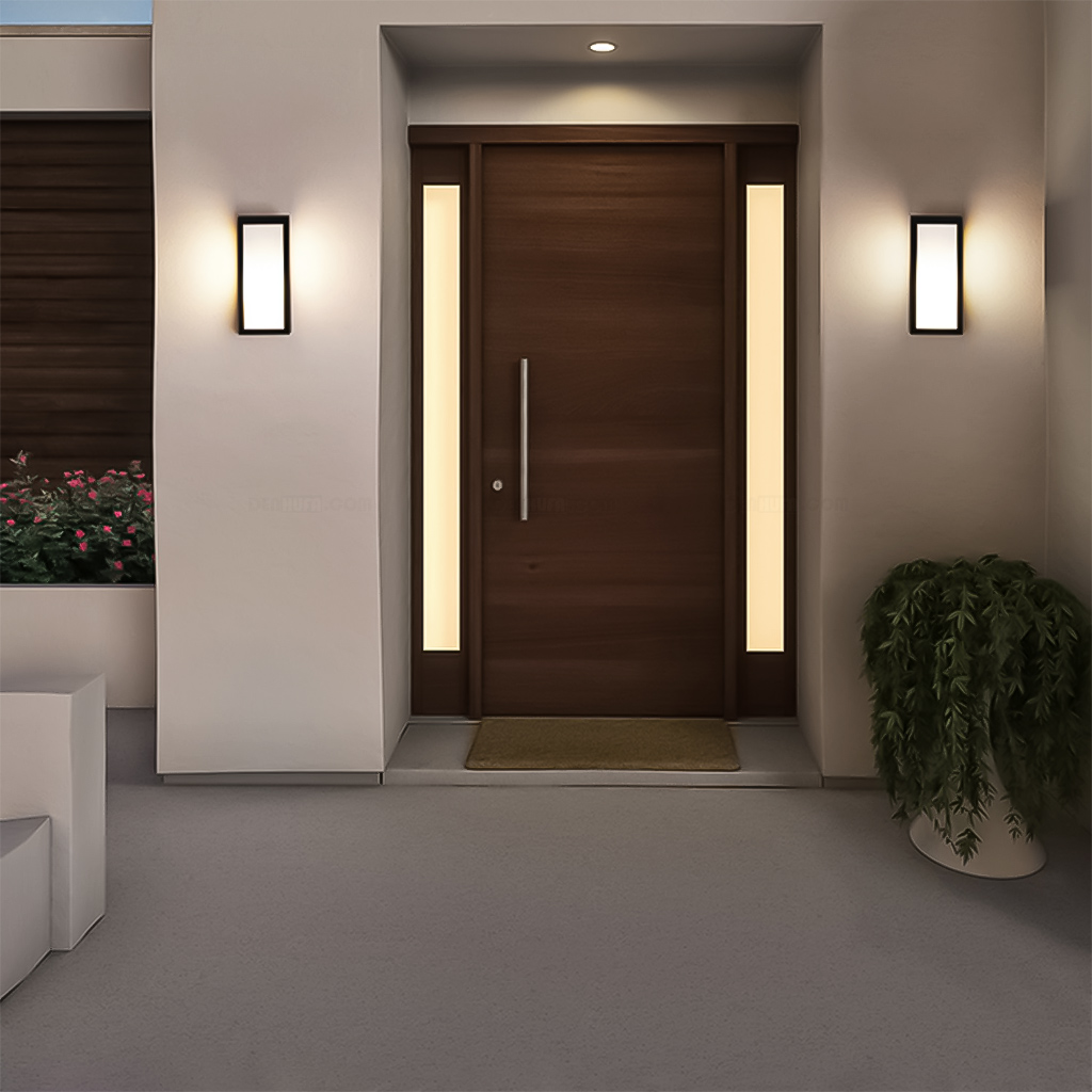 Đèn LED hắt tường chống nước ngoài trời hình chữ nhật HF2380 - Ảnh 3