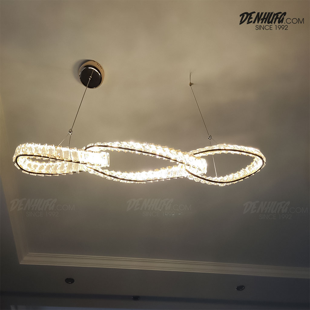 Đèn thả trang trí pha lê cao cấp HF2433