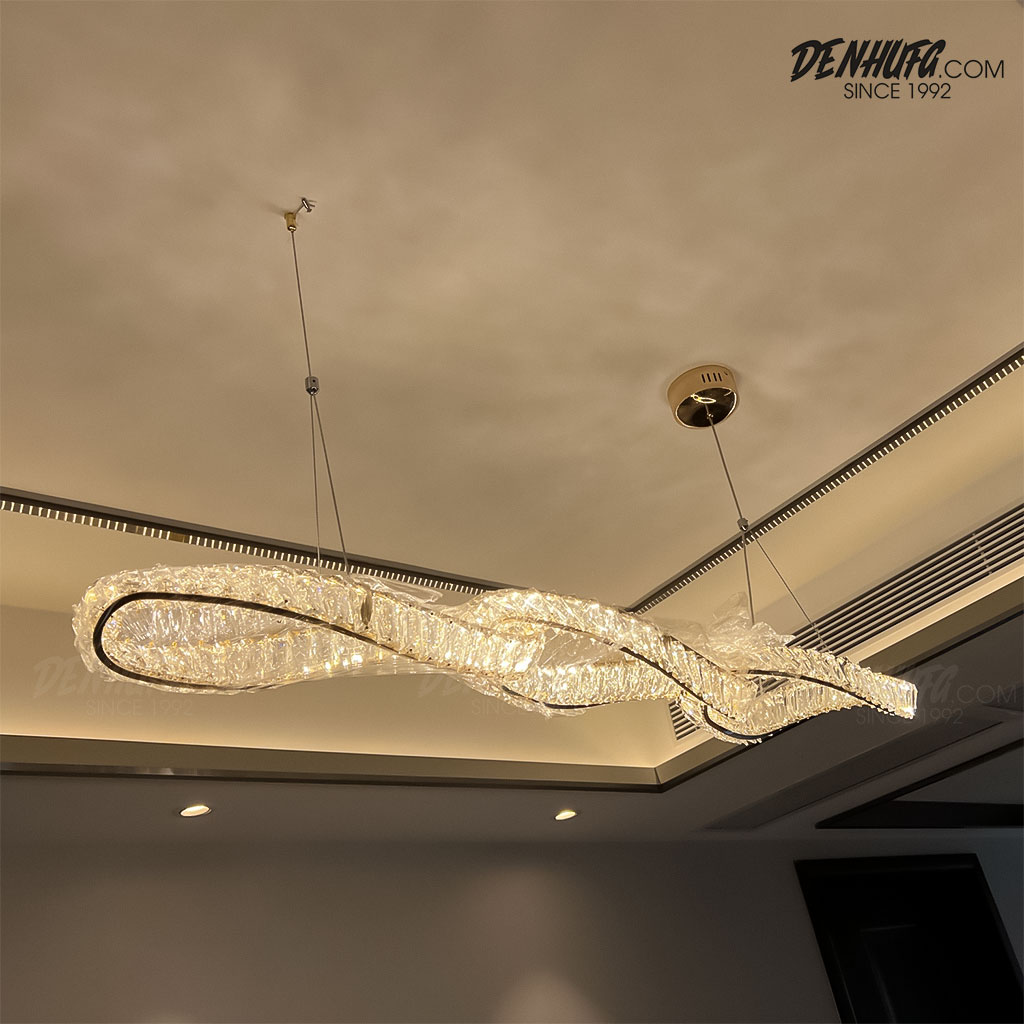 Đèn thả trang trí pha lê cao cấp HF2433
