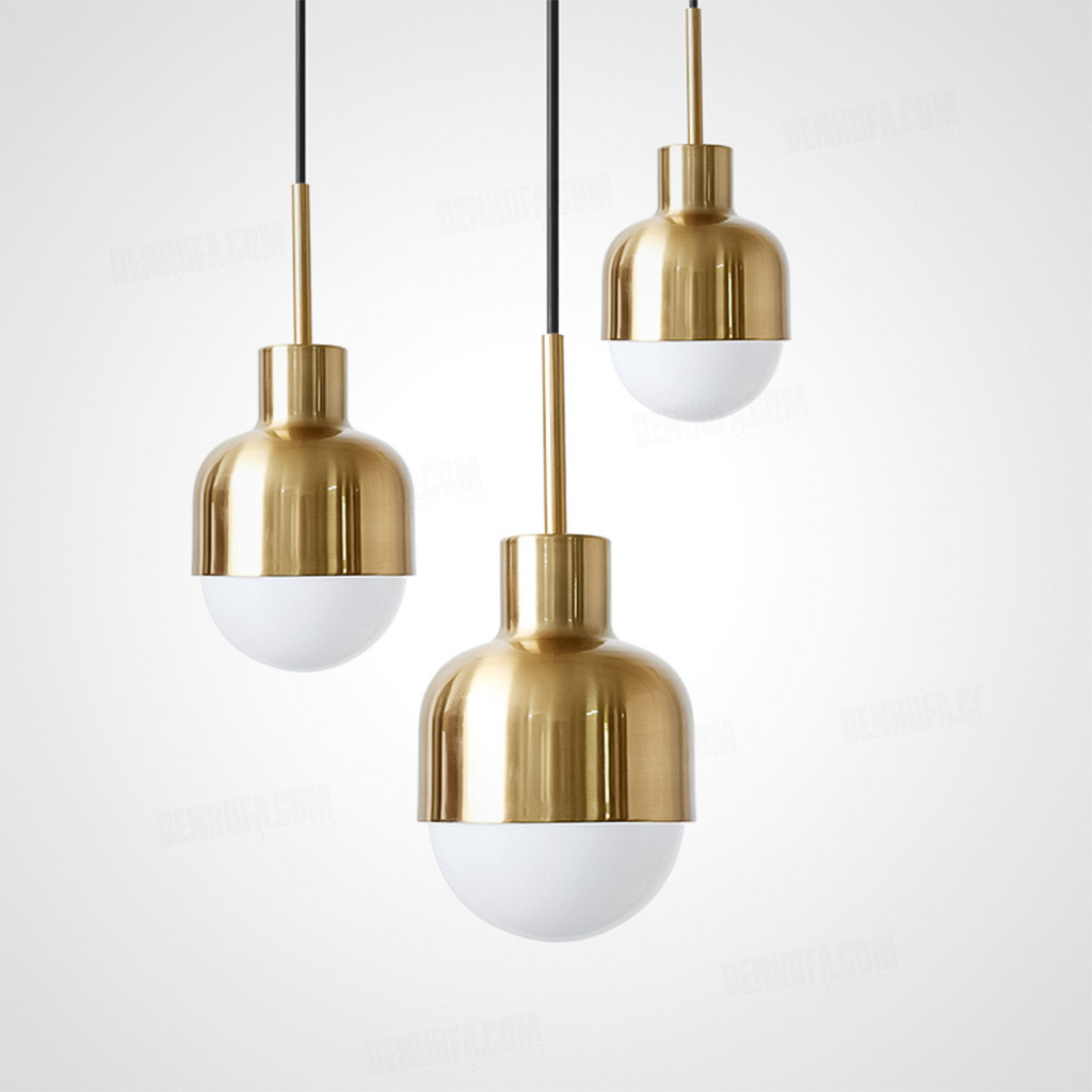 Đèn thả trang trí chụp vàng cao cấp DHF39T1