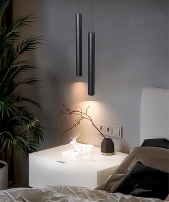 Đèn thả LED ống rọi thân sơn tĩnh điện 13243