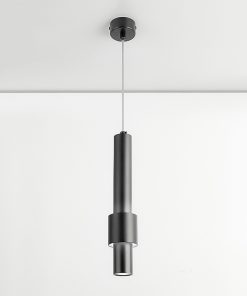 Đèn thả LED ống rọi thân đen sơn tĩnh điện 13249