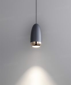 Đèn thả LED ống rọi thân đen nhám sơn tĩnh điện 13251