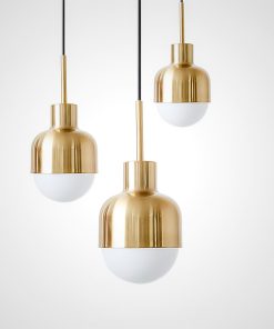 Đèn thả trang trí chụp vàng cao cấp HF13215