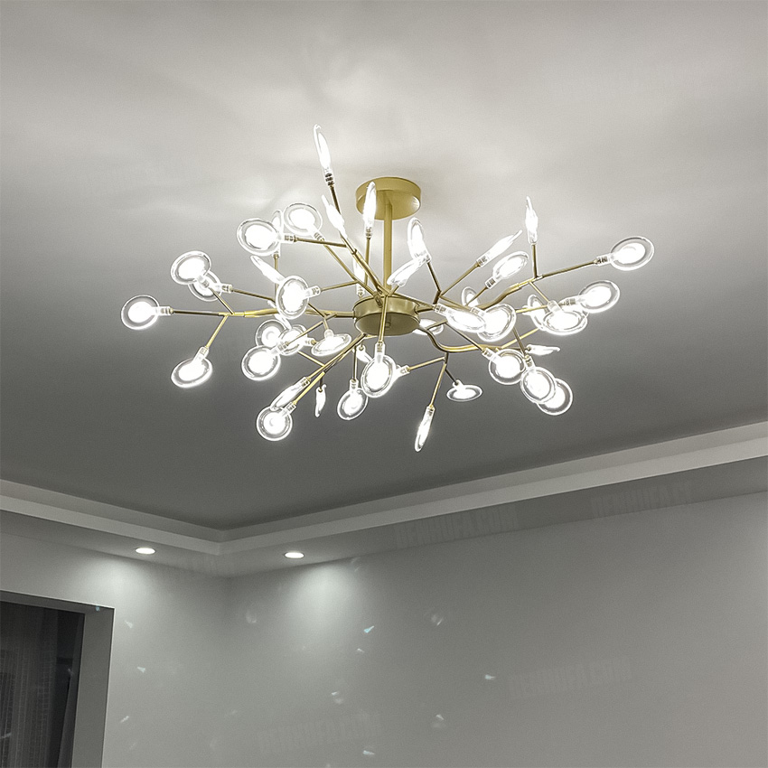 Đèn chùm ốp trần 45 bóng HF13200
