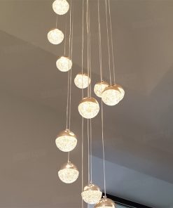 Đèn thả trang trí thông tầng HF13164
