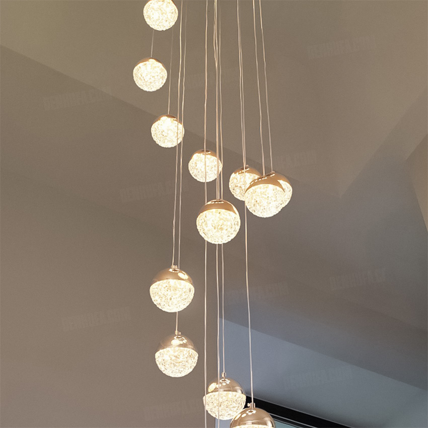 Đèn thả trang trí thông tầng HF13164
