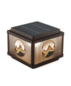 Đèn trụ trang trí ngoài trời năng lượng mặt trời HF13372