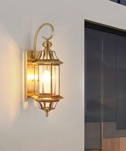 Đèn tường đồng ngoài trời HF13273