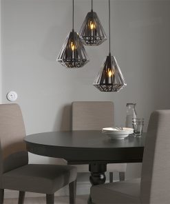 Đèn thả trang trí bàn ăn 3 bóng HF12902