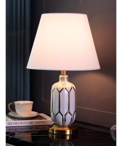 Đèn bàn gốm trang trí HF12822