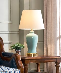 Đèn bàn gốm trang trí HF12820