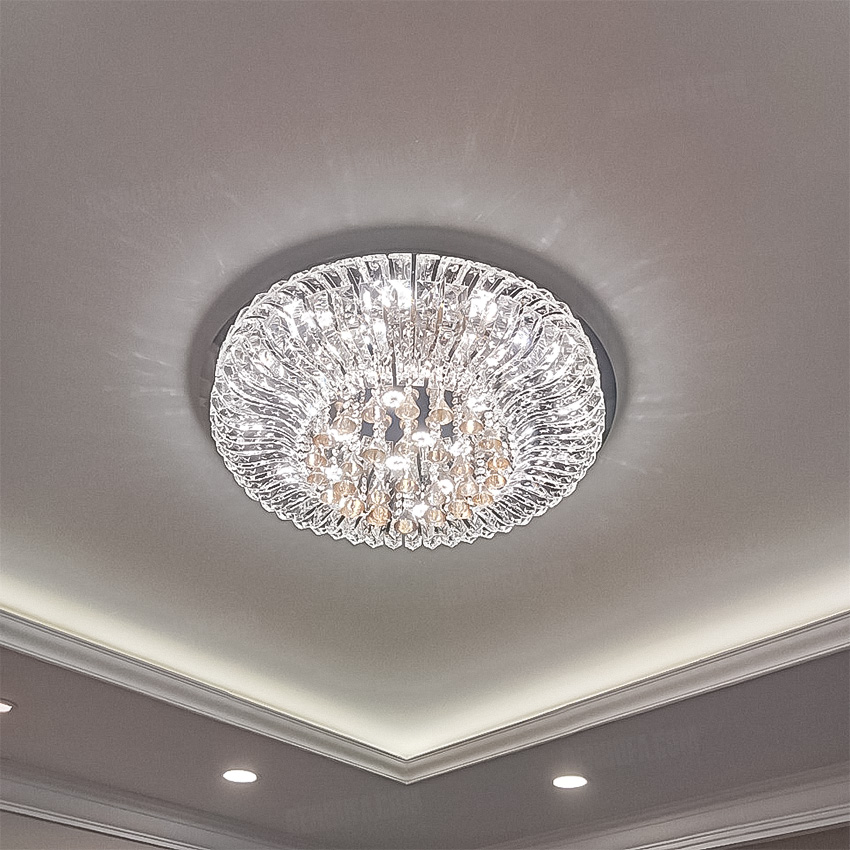Đèn ốp trần pha lê cao cấp HF12724