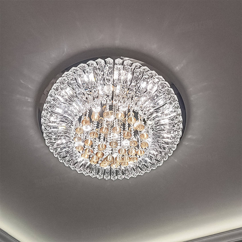 Đèn ốp trần pha lê cao cấp HF12724