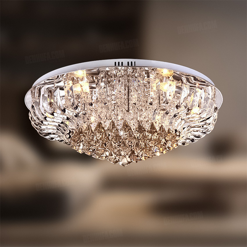 Đèn ốp trần pha lê cao cấp HF12724