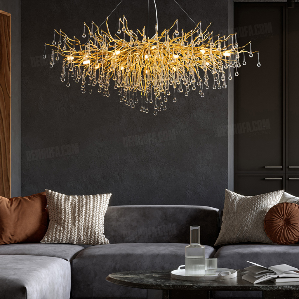 Đèn chùm pha lê trang trí HF15994