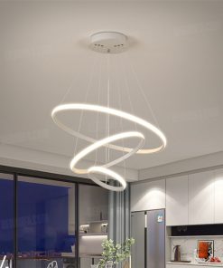 Đèn thả LED 3 vòng sáng phong cách hiện đại HF16170
