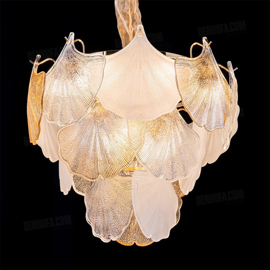 Đèn chùm thủy tinh cao cấp HF16190 - Ảnh 2