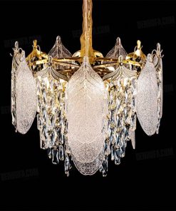 Đèn chùm thủy tinh cao cấp HF16189
