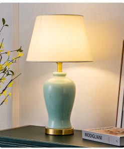 Đèn bàn gốm trang trí HF16057