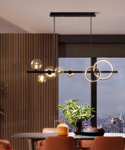 Đèn thả trang trí thủy tinh HF17578