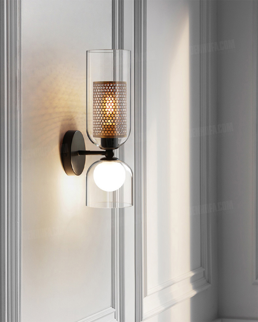 Đèn tường thủy tinh HF17735