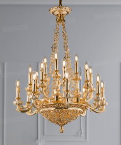 Đèn chùm đồng cao cấp HF18732